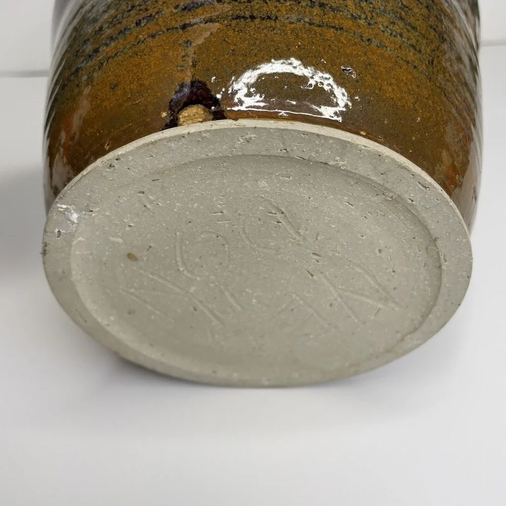 Source Unknown vase signed